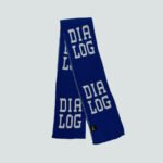 Saks Dialog Desenli Atkı